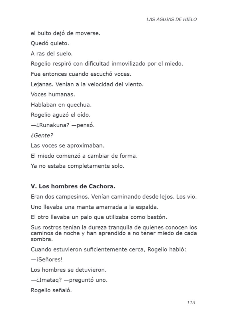 LIBRO AGUJAS DE HIELO I — page 113