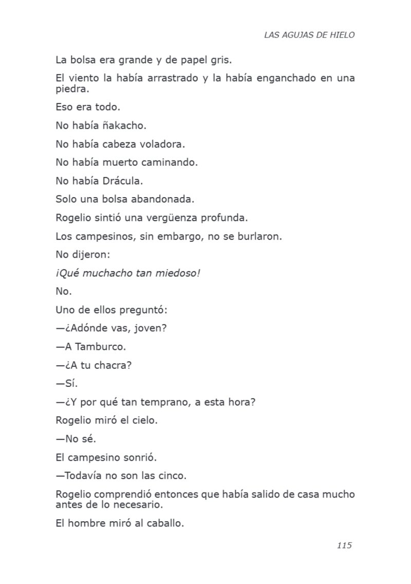 LIBRO AGUJAS DE HIELO I — page 115