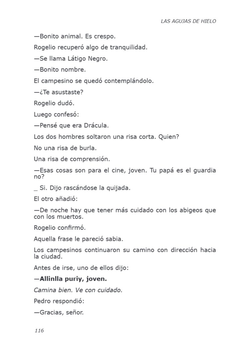 LIBRO AGUJAS DE HIELO I — page 116