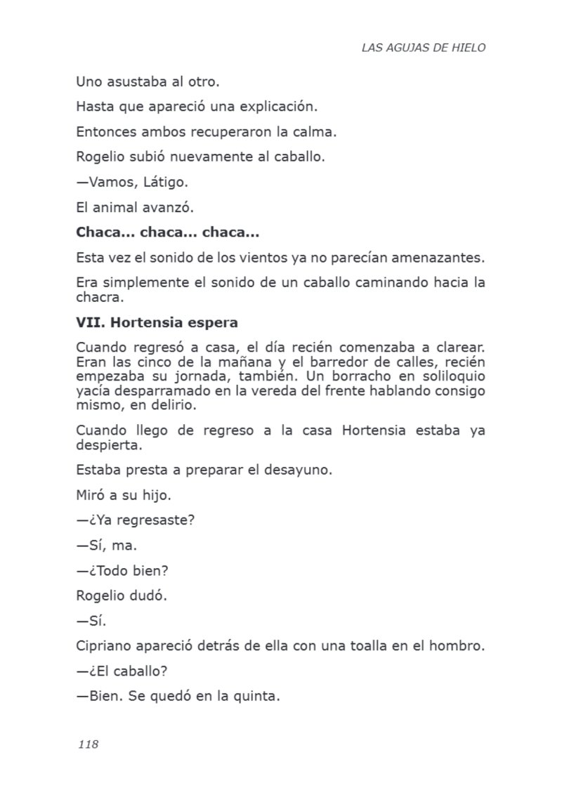 LIBRO AGUJAS DE HIELO I — page 118
