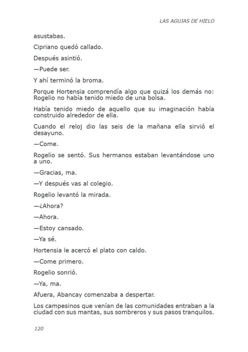 LIBRO AGUJAS DE HIELO I — page 120