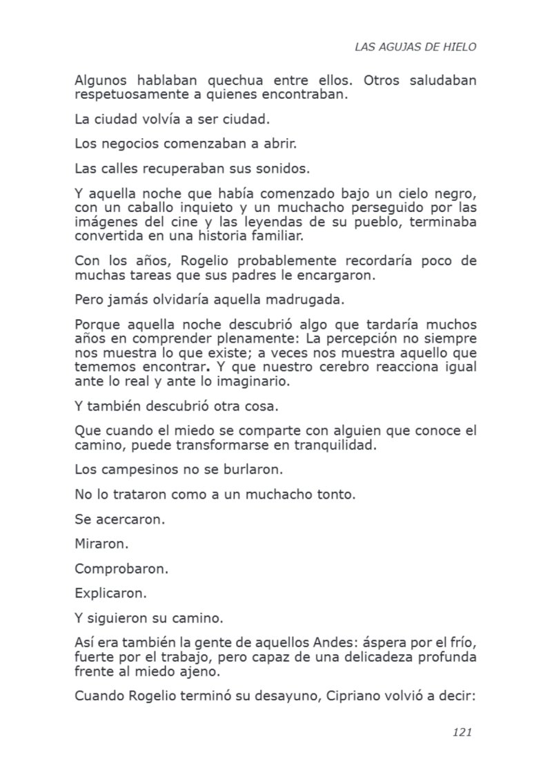 LIBRO AGUJAS DE HIELO I — page 121