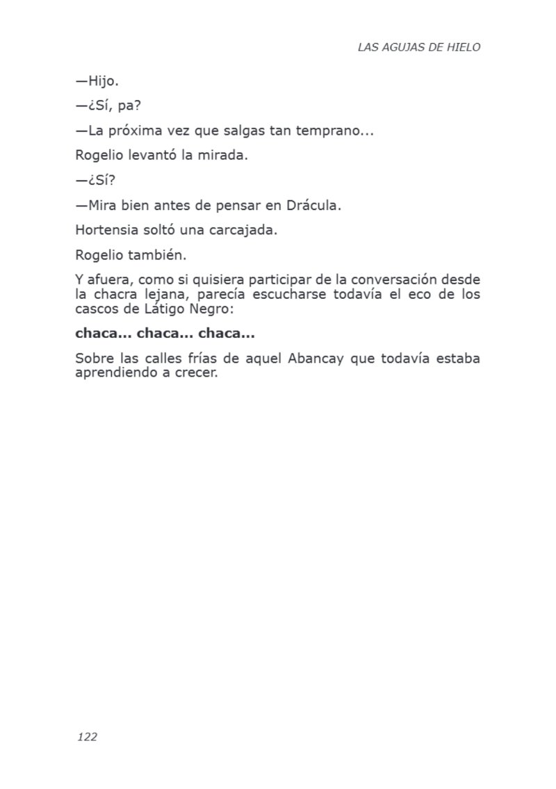LIBRO AGUJAS DE HIELO I — page 122