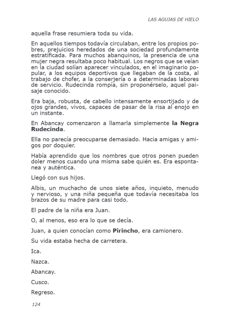 LIBRO AGUJAS DE HIELO I — page 124