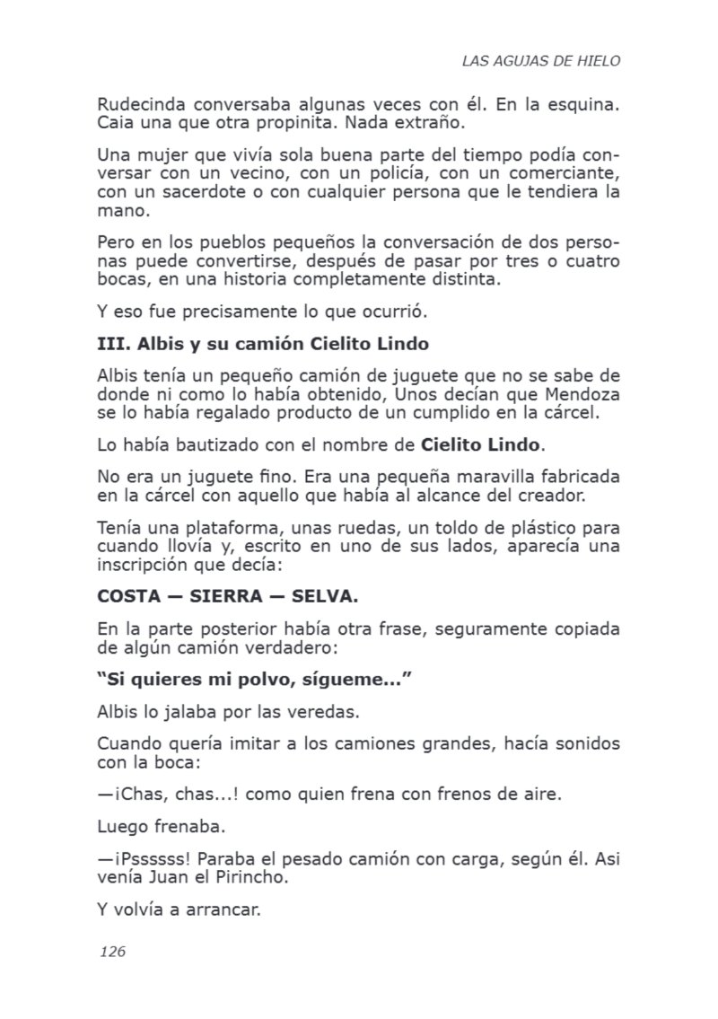 LIBRO AGUJAS DE HIELO I — page 126
