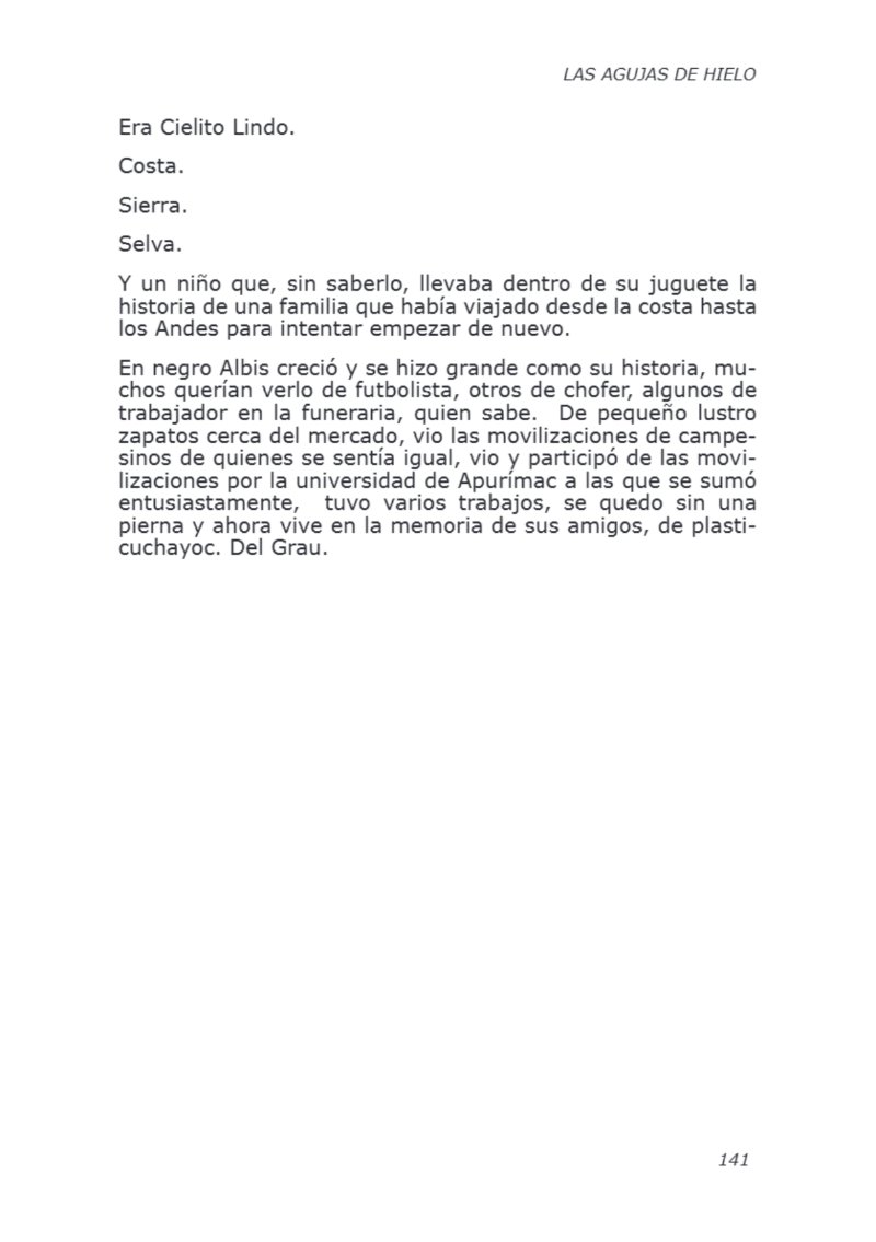 LIBRO AGUJAS DE HIELO I — page 141