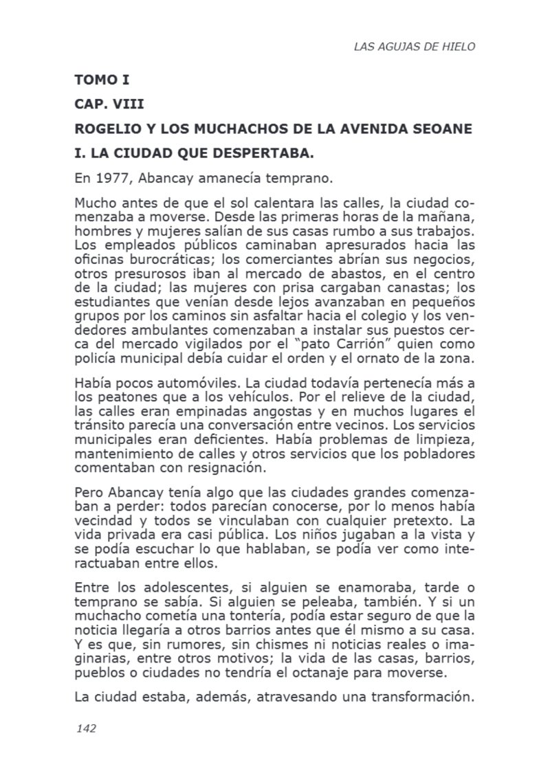LIBRO AGUJAS DE HIELO I — page 142