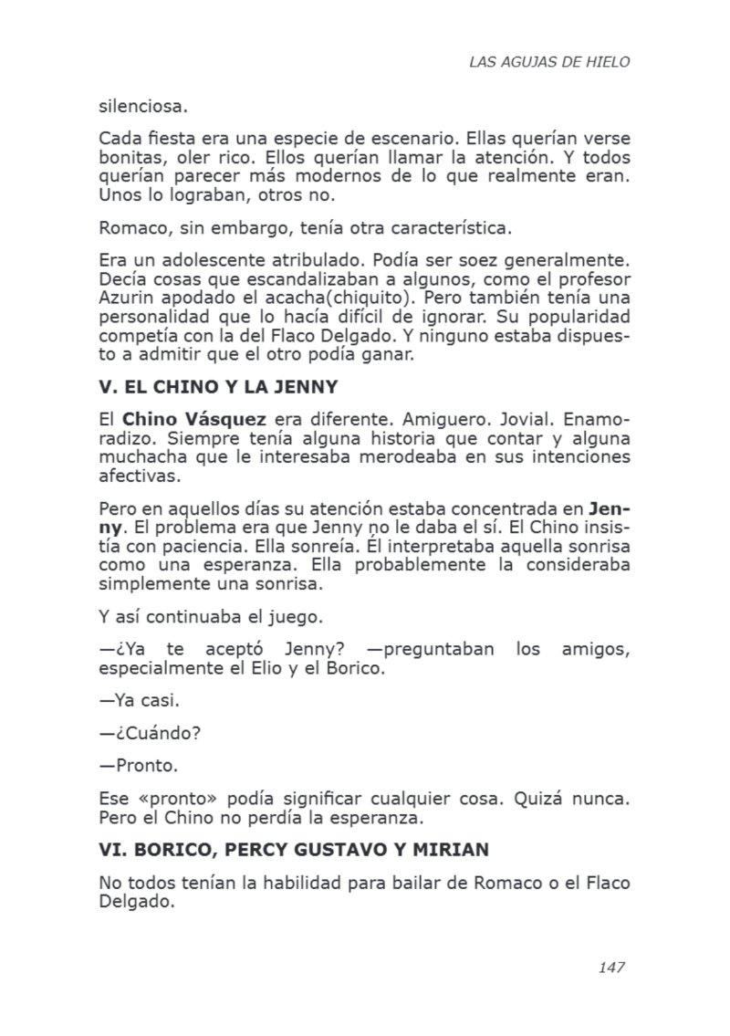 LIBRO AGUJAS DE HIELO I — page 147