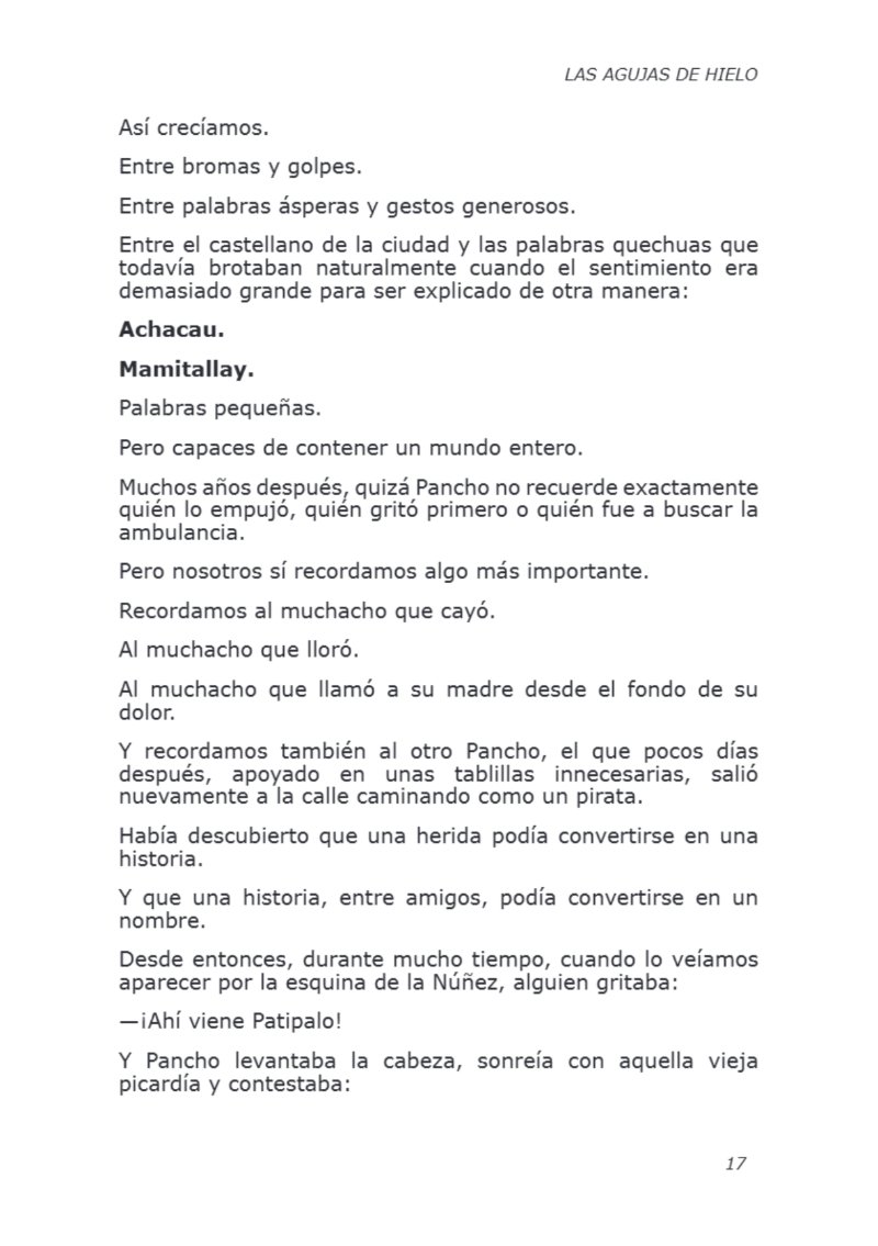 LIBRO AGUJAS DE HIELO I — page 17
