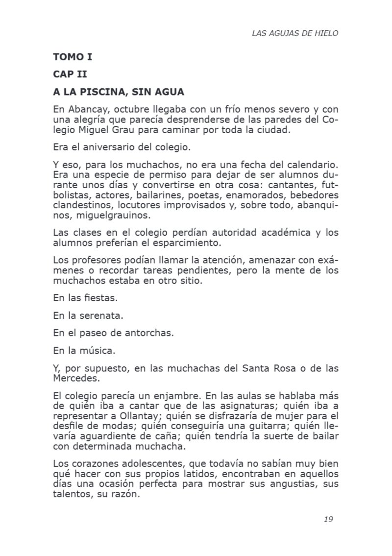 LIBRO AGUJAS DE HIELO I — page 19