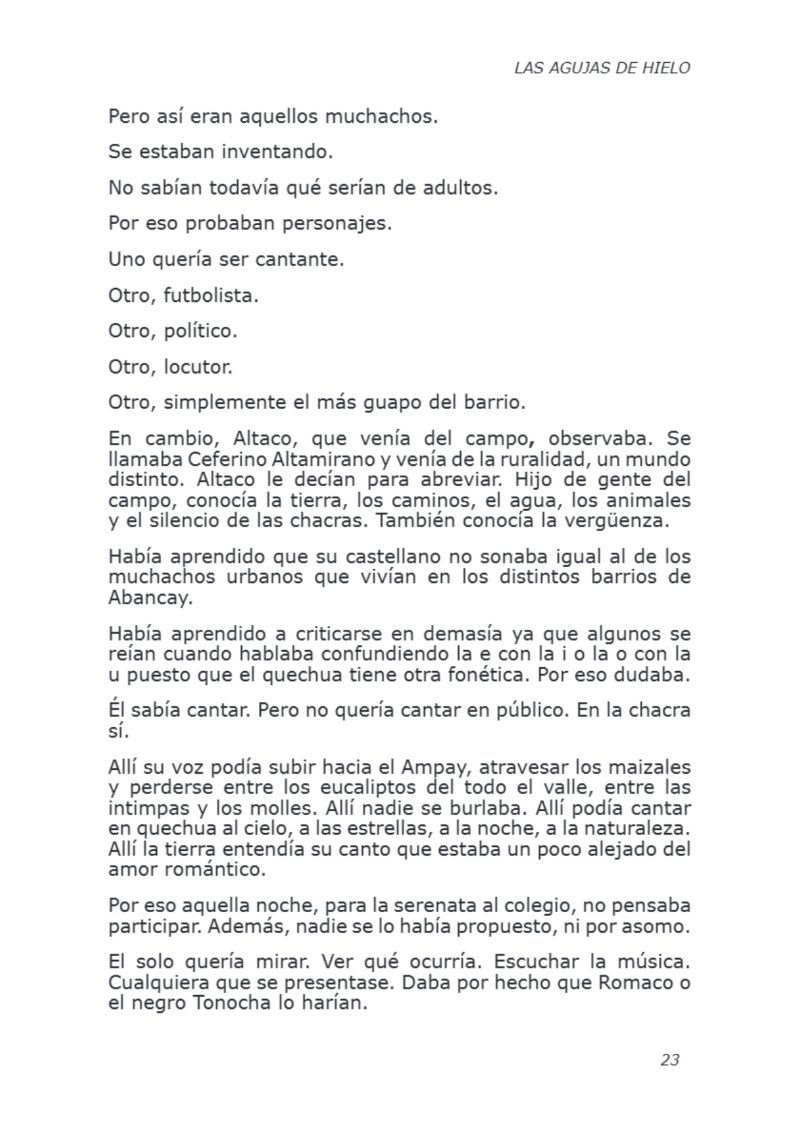 LIBRO AGUJAS DE HIELO I — page 23