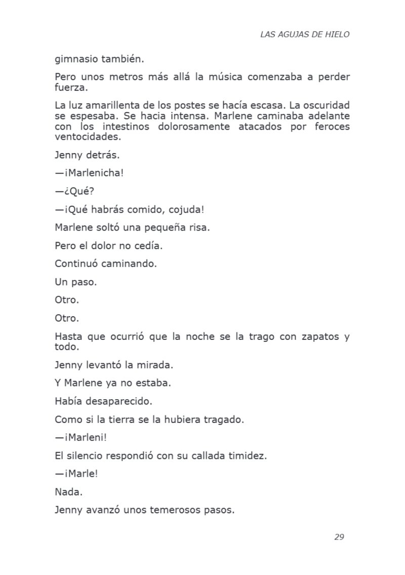 LIBRO AGUJAS DE HIELO I — page 29