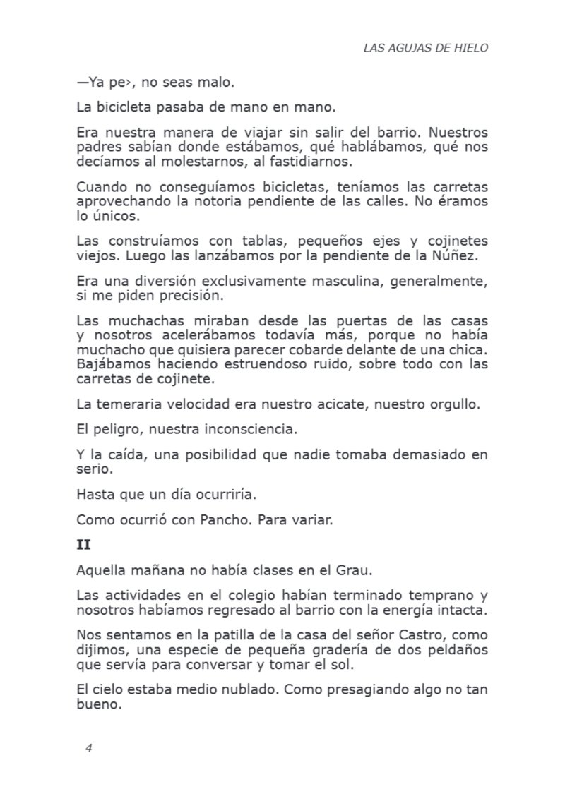 LIBRO AGUJAS DE HIELO I — page 4