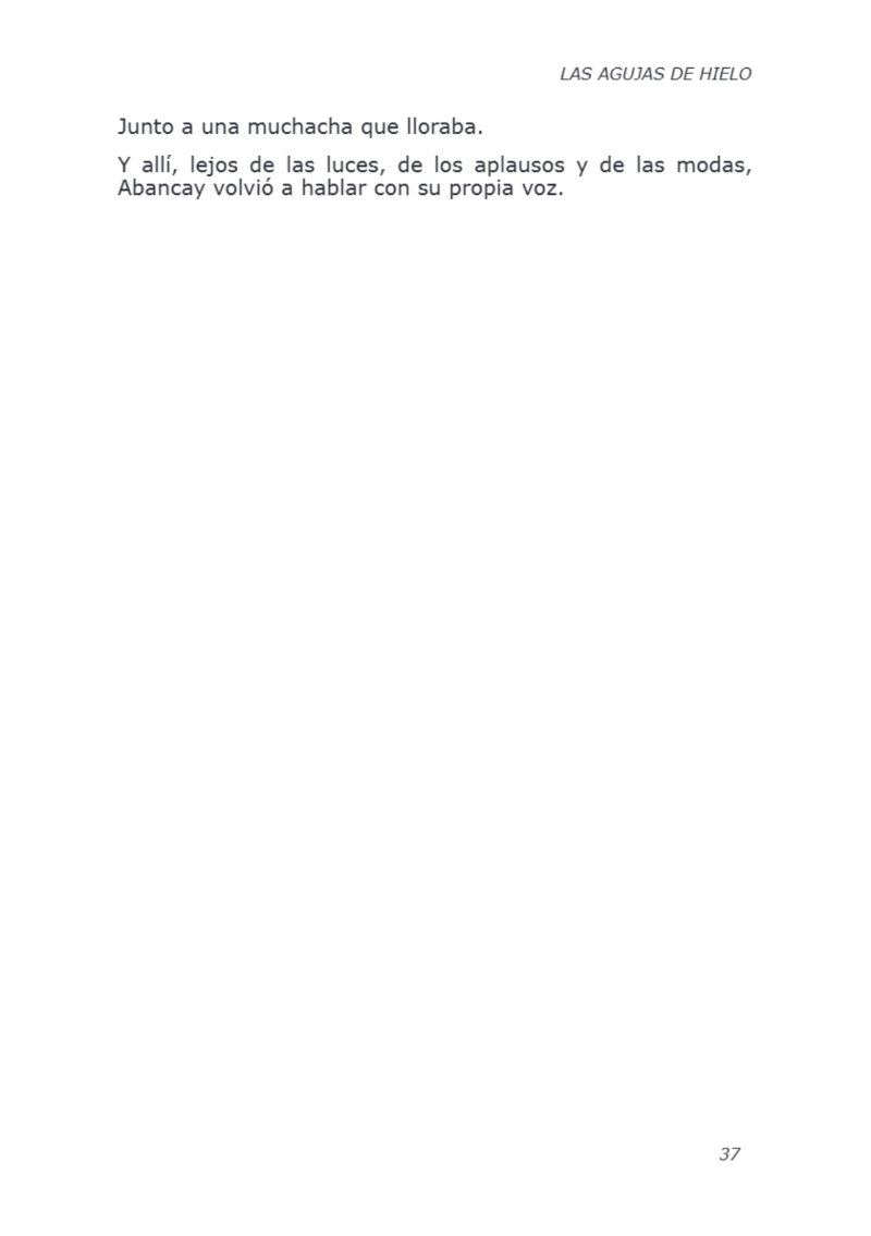 LIBRO AGUJAS DE HIELO I — page 37