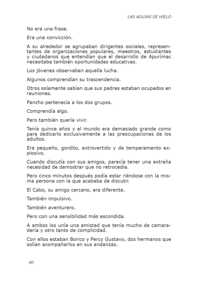 LIBRO AGUJAS DE HIELO I — page 40