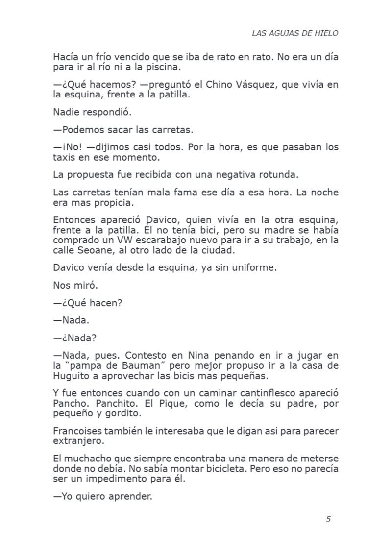 LIBRO AGUJAS DE HIELO I — page 5