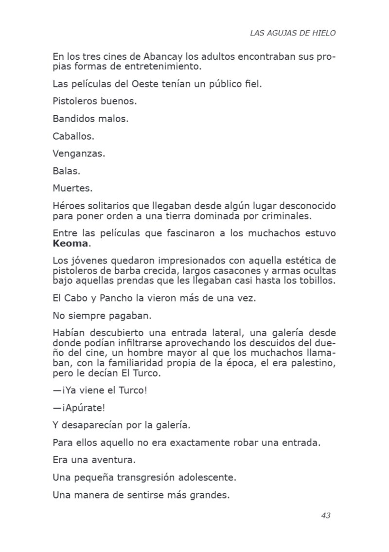 LIBRO AGUJAS DE HIELO I — page 43
