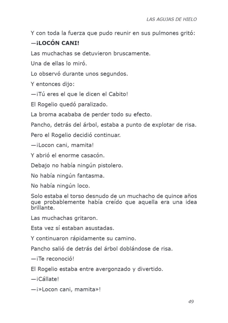 LIBRO AGUJAS DE HIELO I — page 49