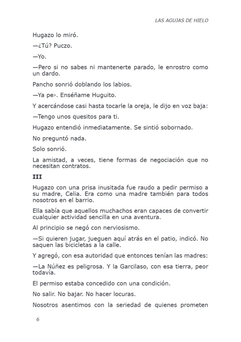LIBRO AGUJAS DE HIELO I — page 6