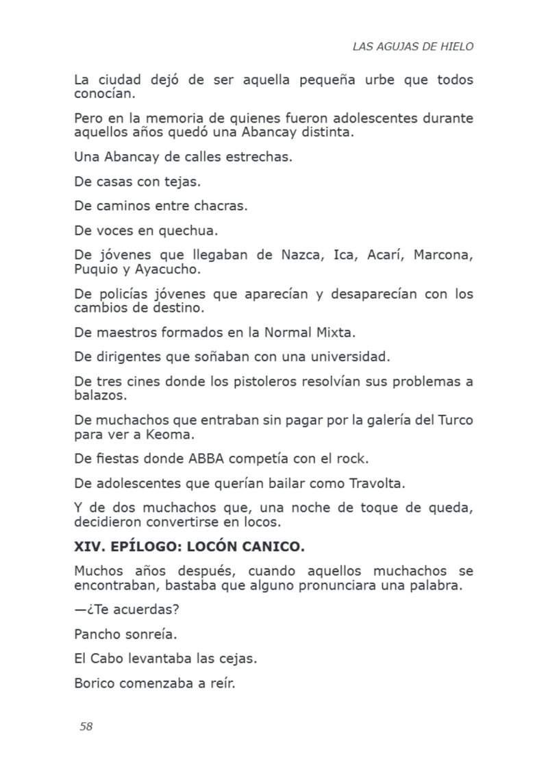 LIBRO AGUJAS DE HIELO I — page 58