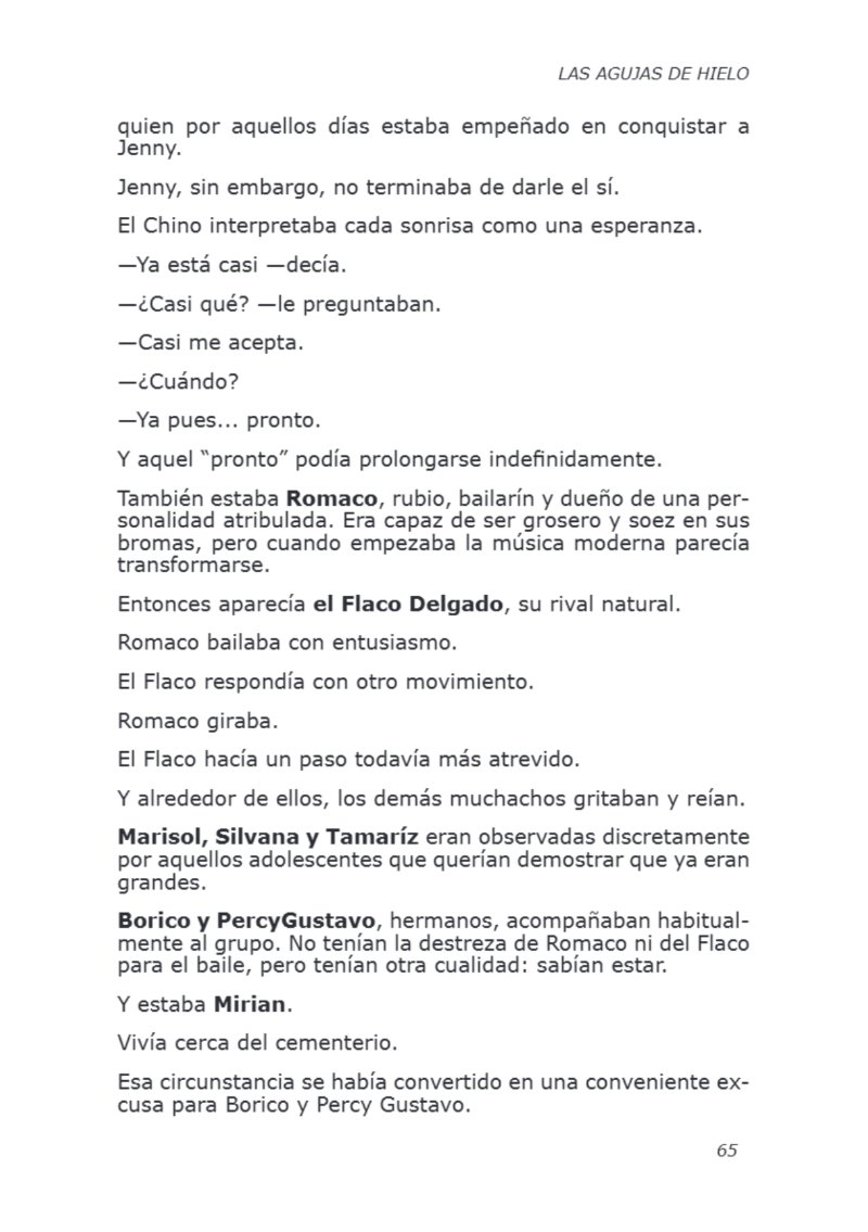 LIBRO AGUJAS DE HIELO I — page 65