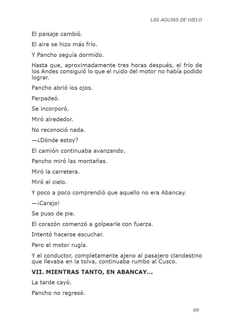 LIBRO AGUJAS DE HIELO I — page 69