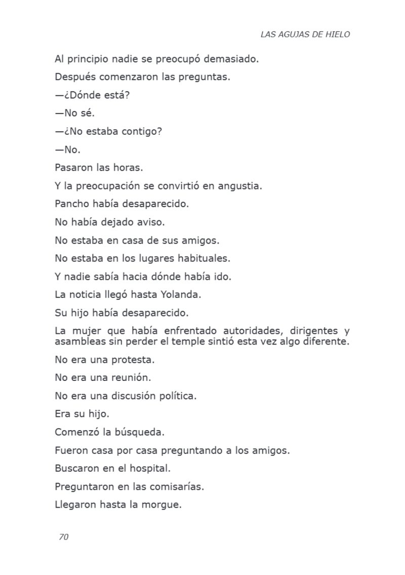 LIBRO AGUJAS DE HIELO I — page 70