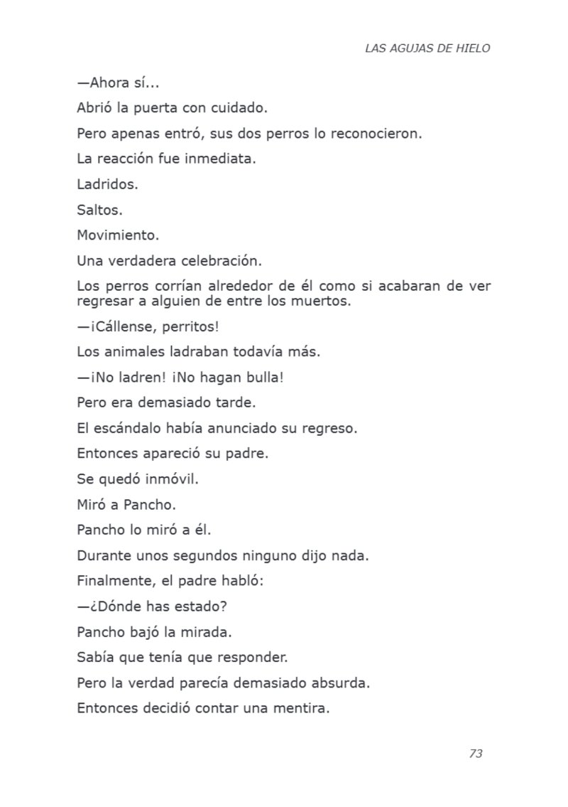 LIBRO AGUJAS DE HIELO I — page 73