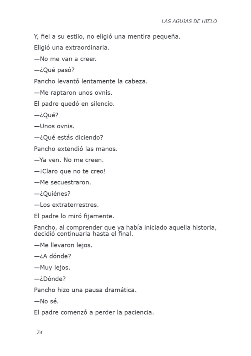 LIBRO AGUJAS DE HIELO I — page 74