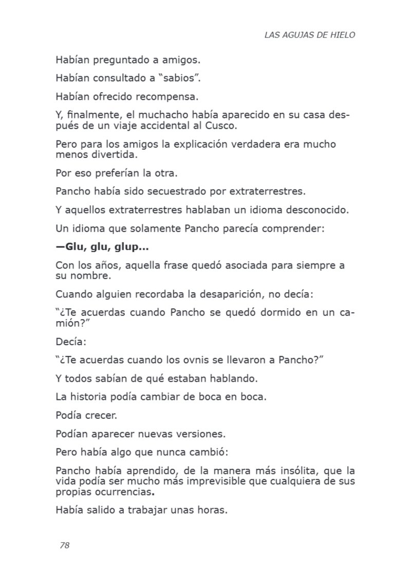 LIBRO AGUJAS DE HIELO I — page 78