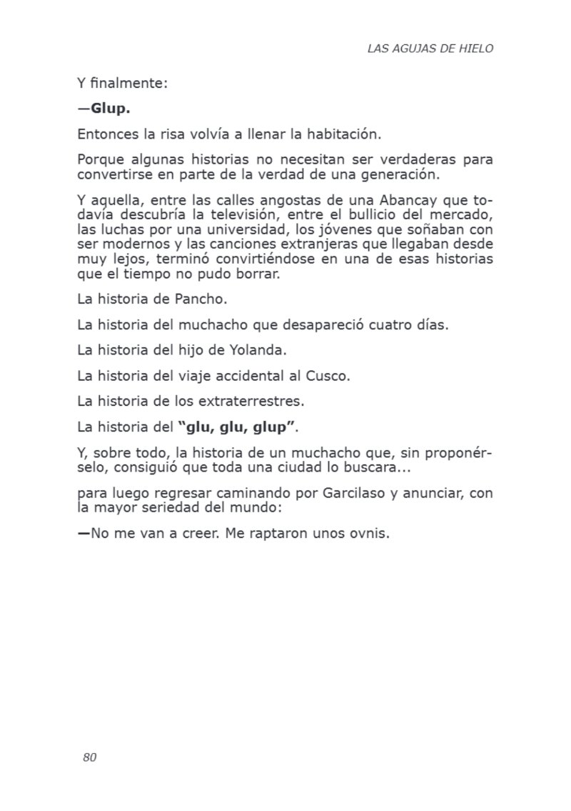 LIBRO AGUJAS DE HIELO I — page 80