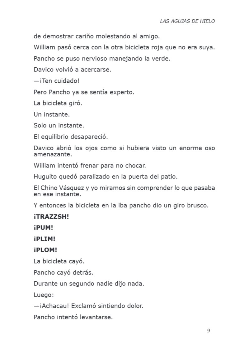 LIBRO AGUJAS DE HIELO I — page 9