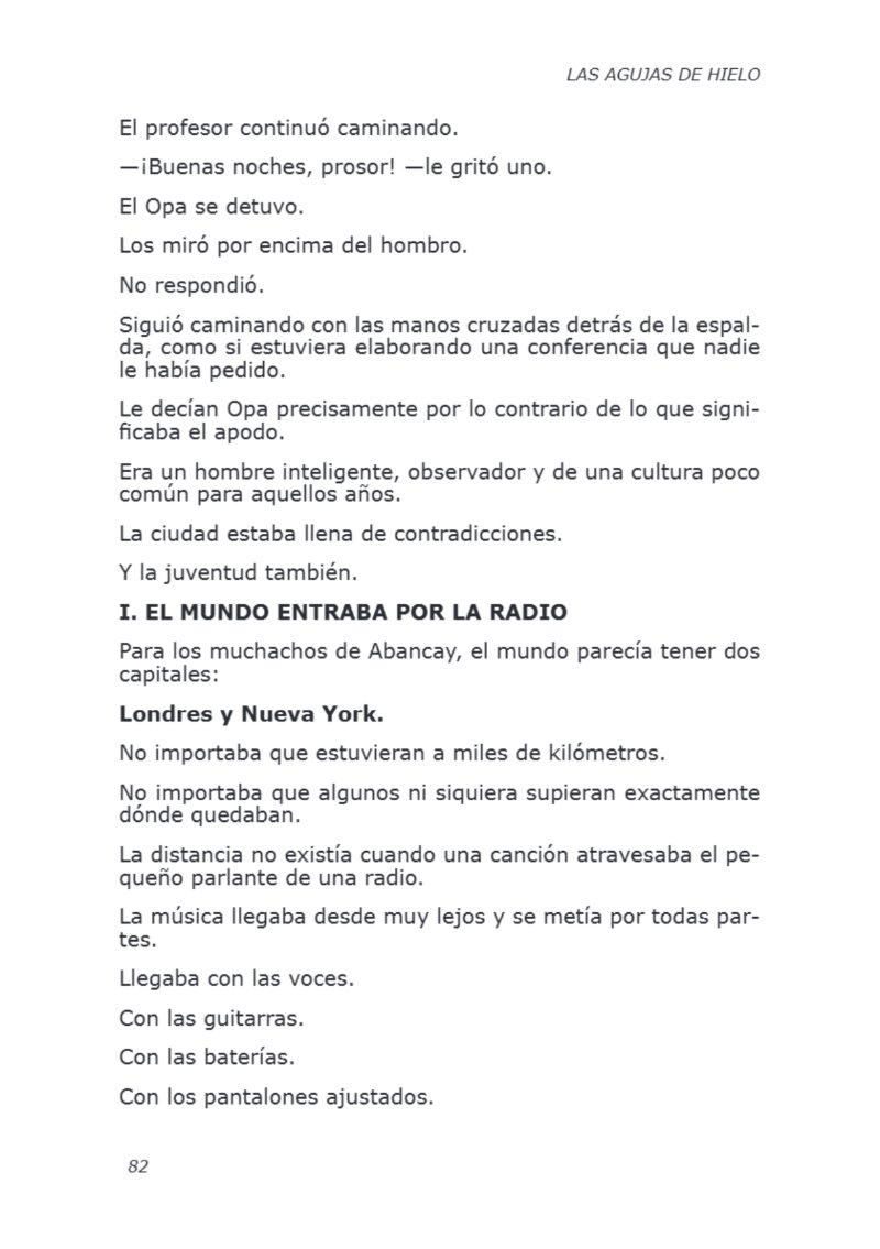 LIBRO AGUJAS DE HIELO I — page 82