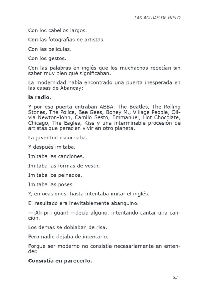 LIBRO AGUJAS DE HIELO I — page 83