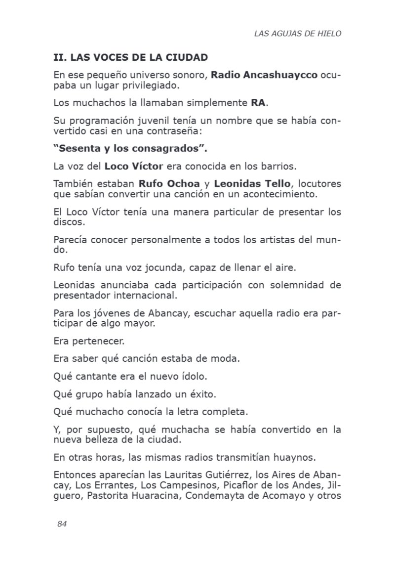 LIBRO AGUJAS DE HIELO I — page 84