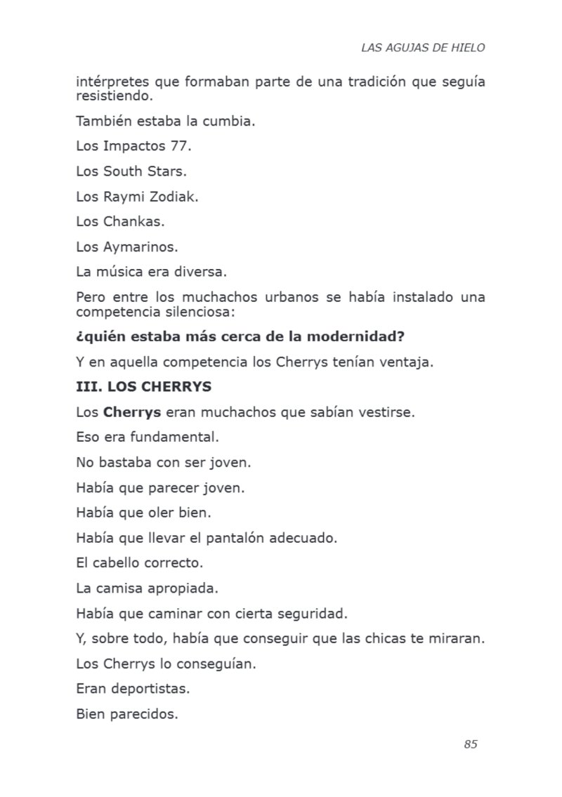 LIBRO AGUJAS DE HIELO I — page 85