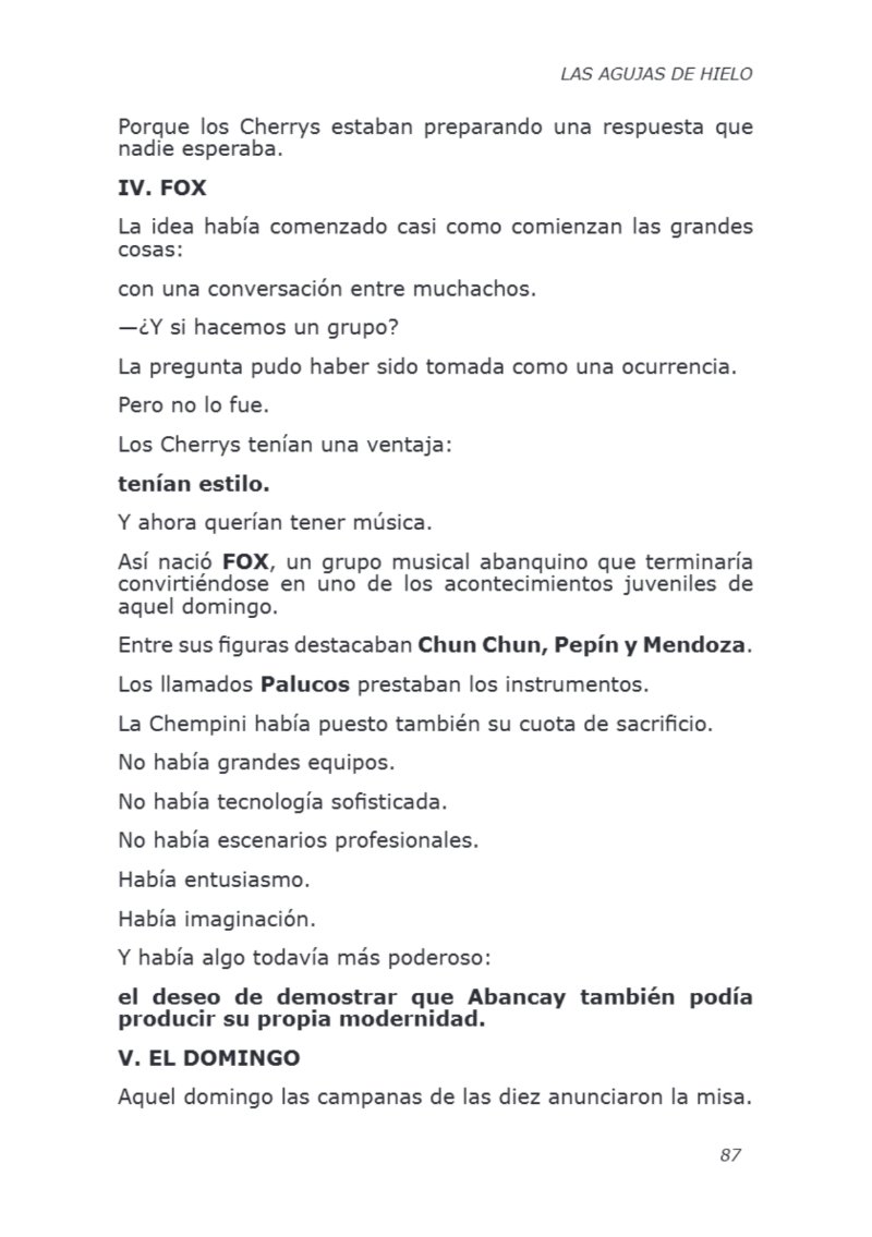 LIBRO AGUJAS DE HIELO I — page 87
