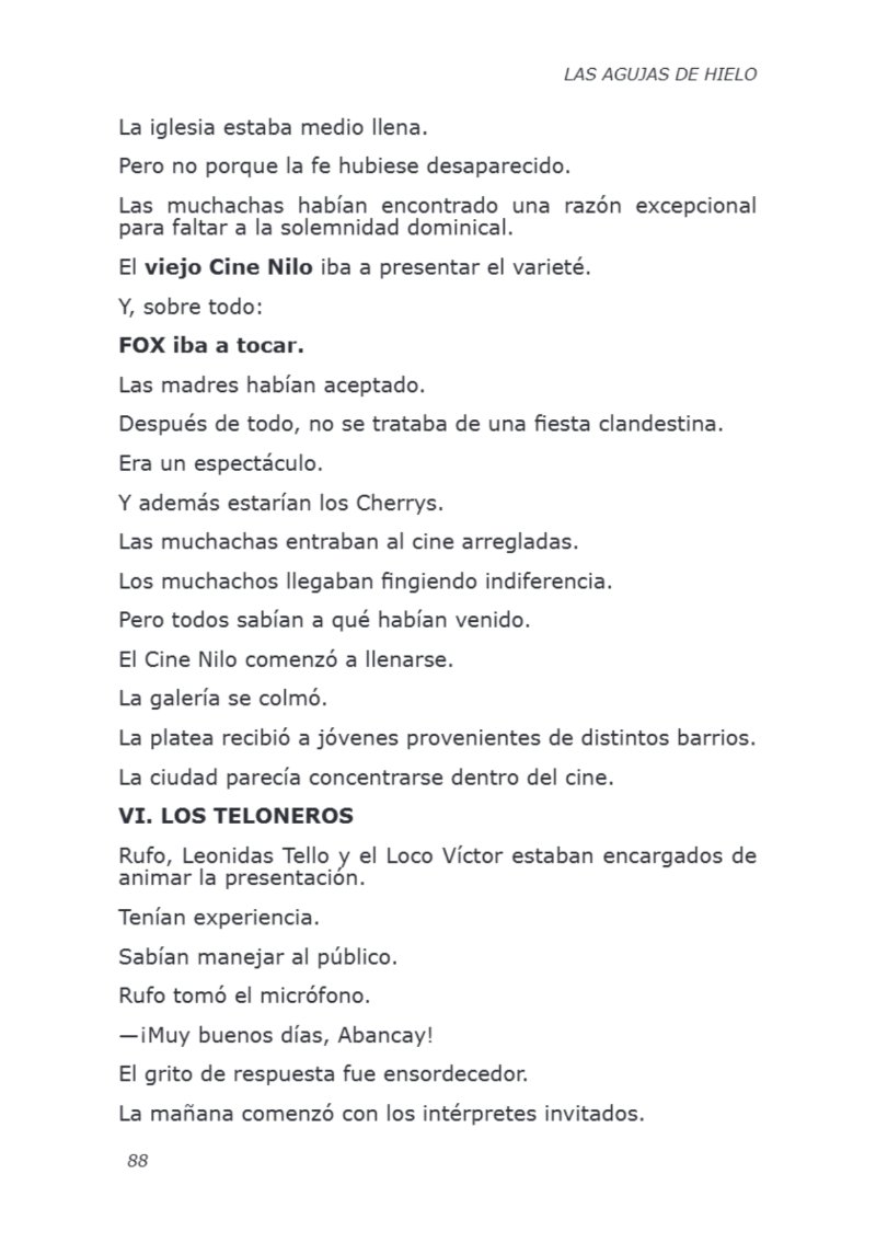 LIBRO AGUJAS DE HIELO I — page 88