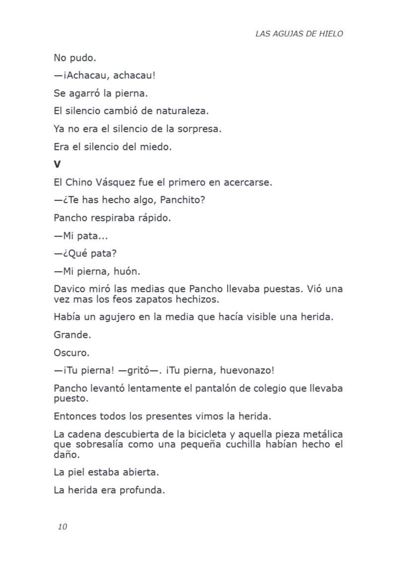 LIBRO AGUJAS DE HIELO I — page 10