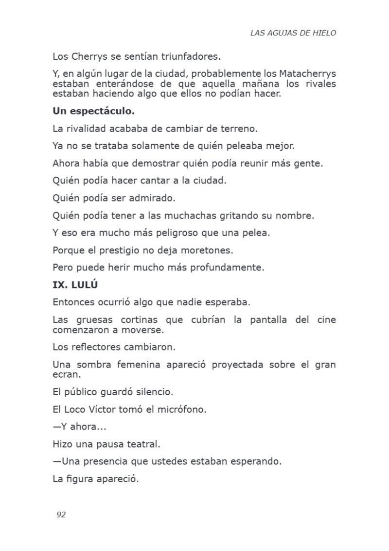 LIBRO AGUJAS DE HIELO I — page 92