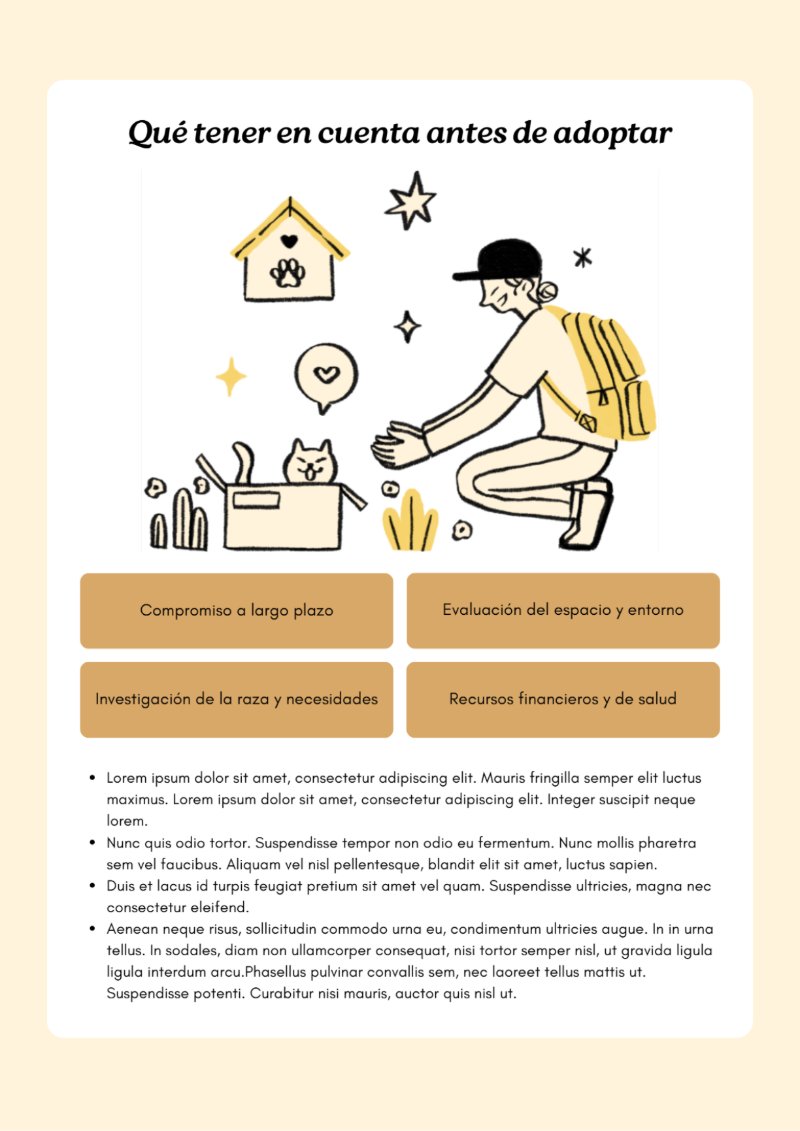 Revista Adopción Animal Doodle Orgánico Crema — page 23