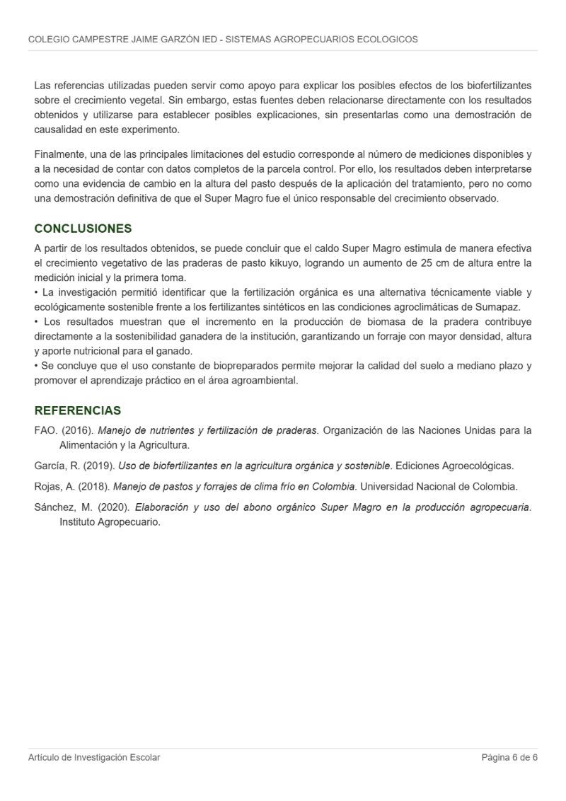 Ideas que Transforman, Proyectos de Investigación y creación de estudiantes de Grado 11 del Colegio Campestre Jaime Garzón IED — page 11
