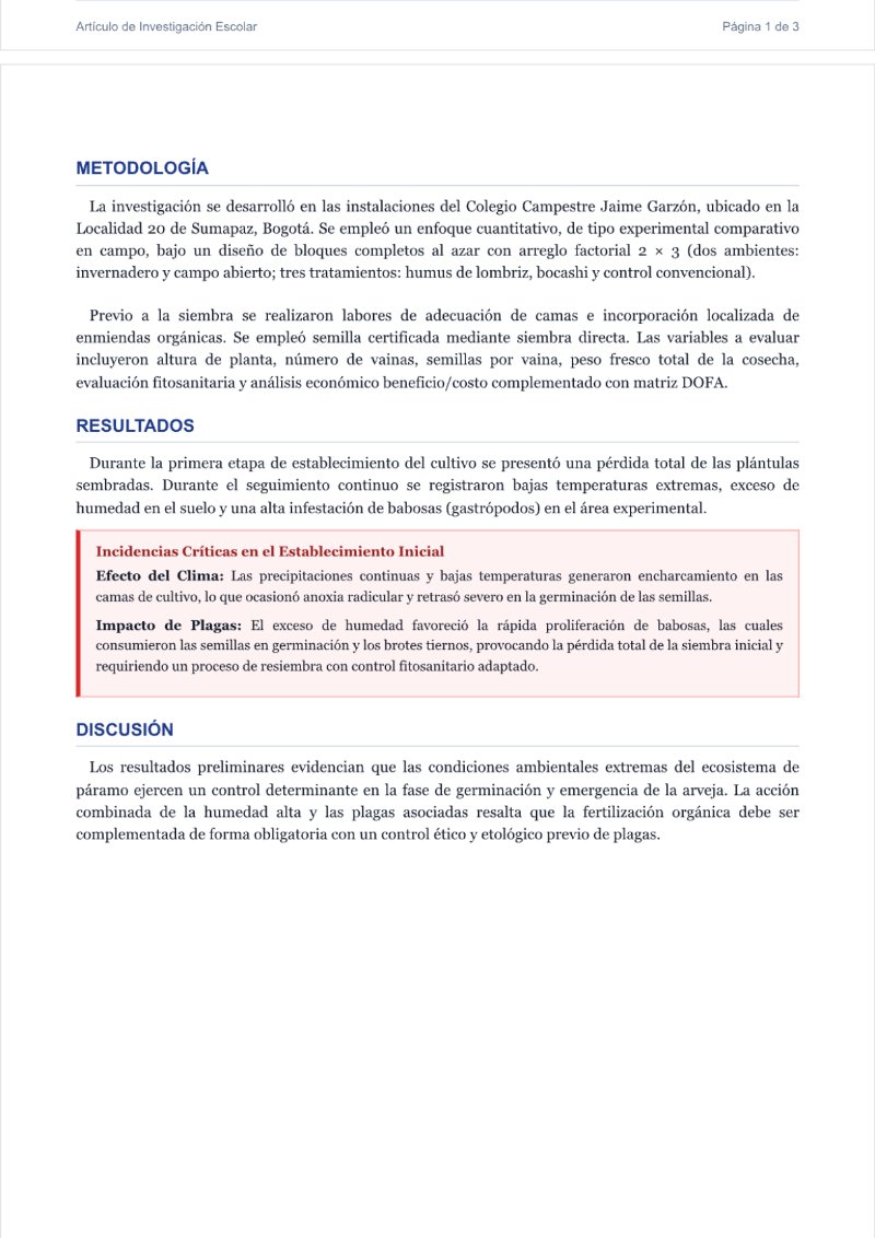Ideas que Transforman, Proyectos de Investigación y creación de estudiantes de Grado 11 del Colegio Campestre Jaime Garzón IED — page 17