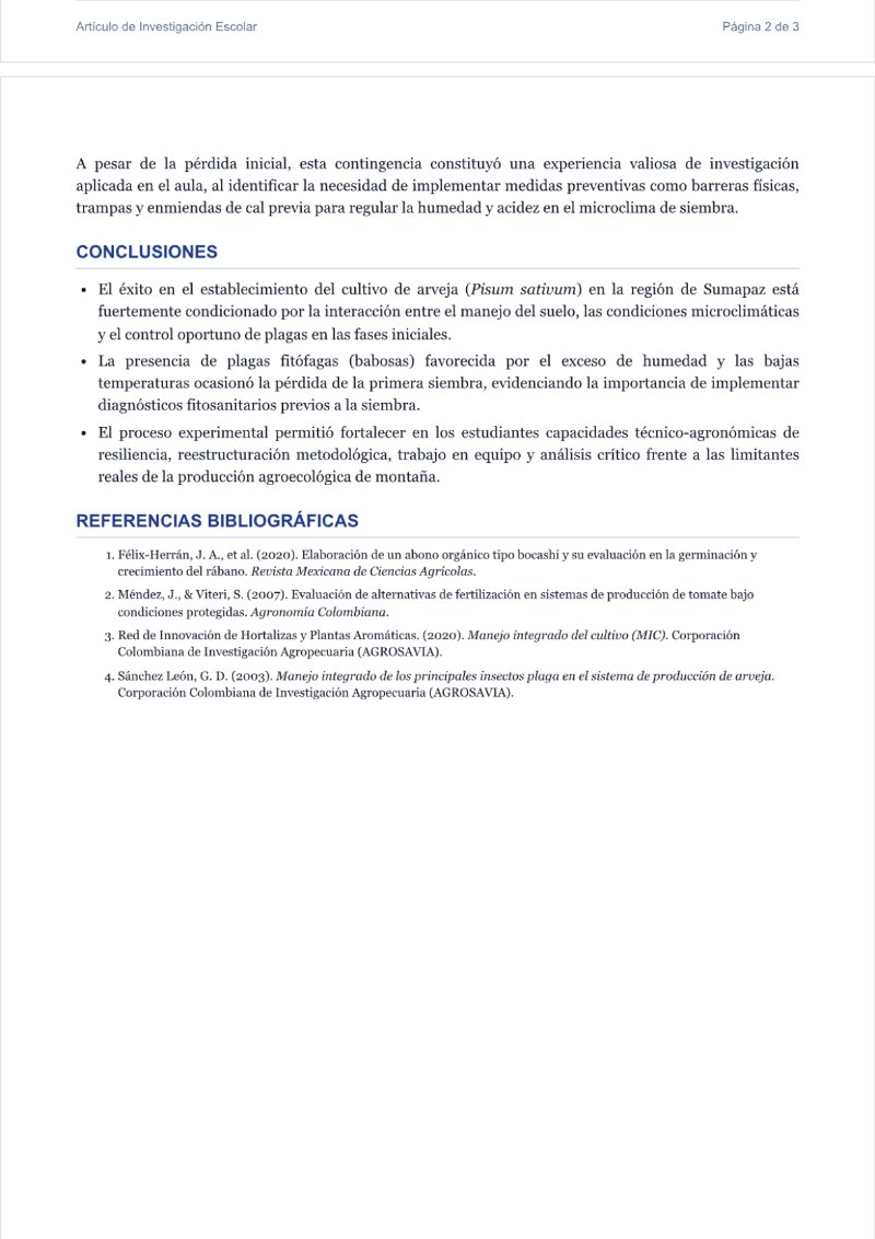 Ideas que Transforman, Proyectos de Investigación y creación de estudiantes de Grado 11 del Colegio Campestre Jaime Garzón IED — page 18
