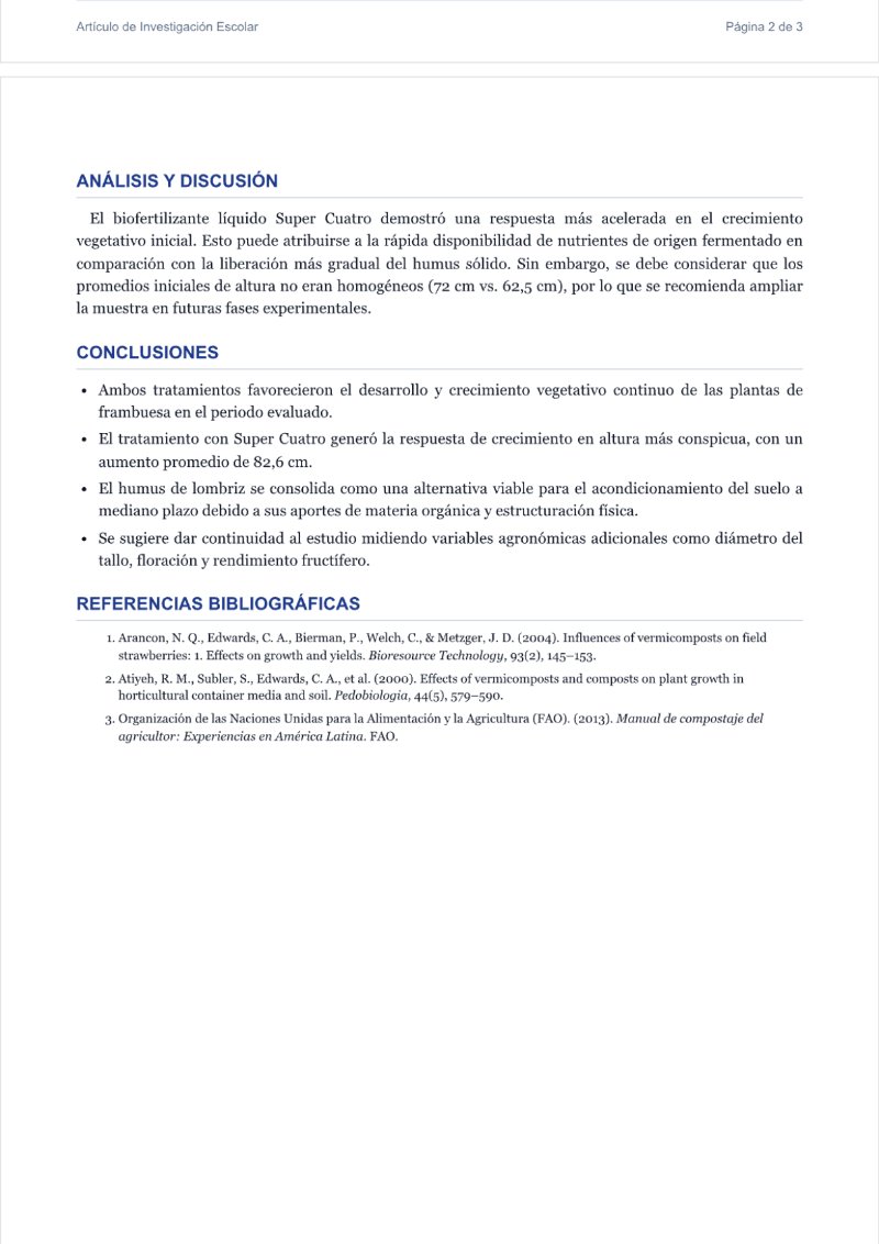 Ideas que Transforman, Proyectos de Investigación y creación de estudiantes de Grado 11 del Colegio Campestre Jaime Garzón IED — page 26