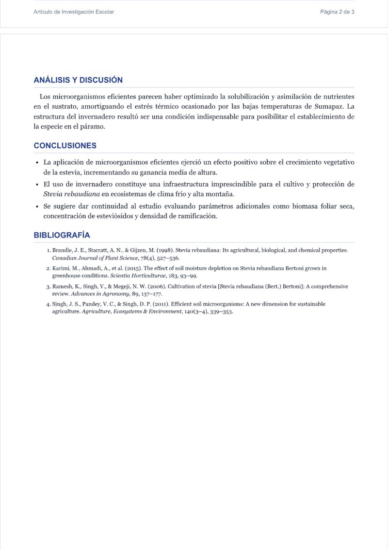 Ideas que Transforman, Proyectos de Investigación y creación de estudiantes de Grado 11 del Colegio Campestre Jaime Garzón IED — page 4