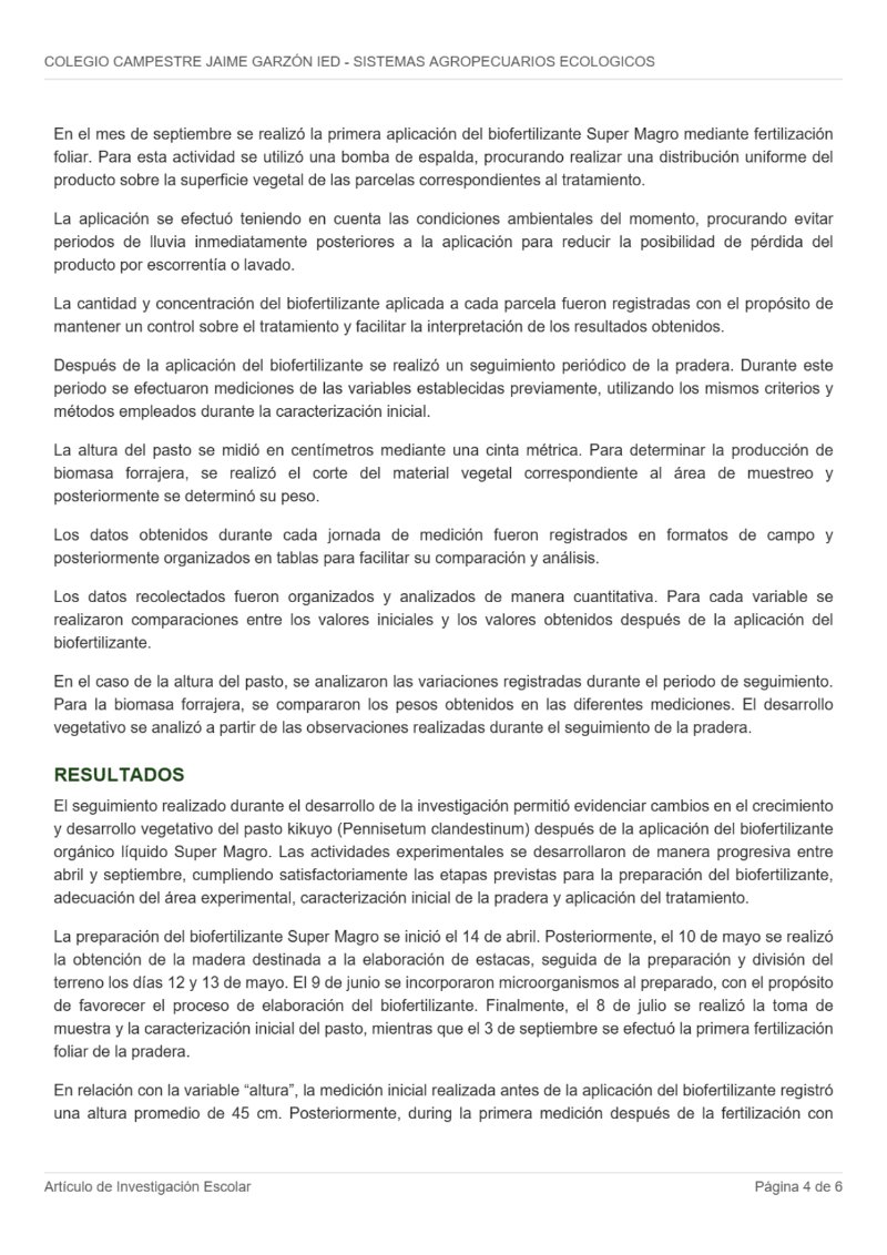 Ideas que Transforman, Proyectos de Investigación y creación de estudiantes de Grado 11 del Colegio Campestre Jaime Garzón IED — page 9