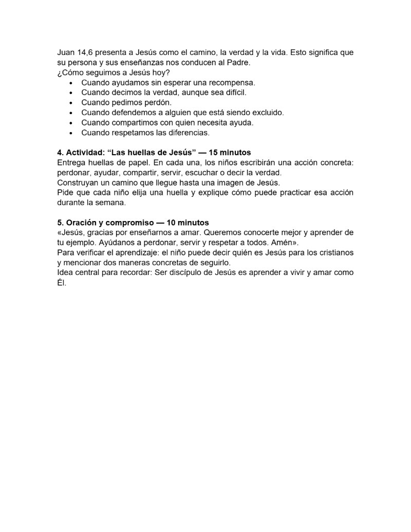 CATEQUESIS PRIMERA COMUNIÓN - GUÍA DEL CATEQUISTA — page 13