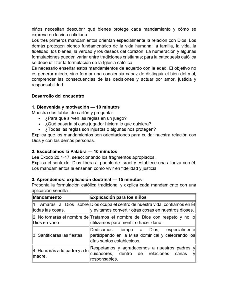 CATEQUESIS PRIMERA COMUNIÓN - GUÍA DEL CATEQUISTA — page 28