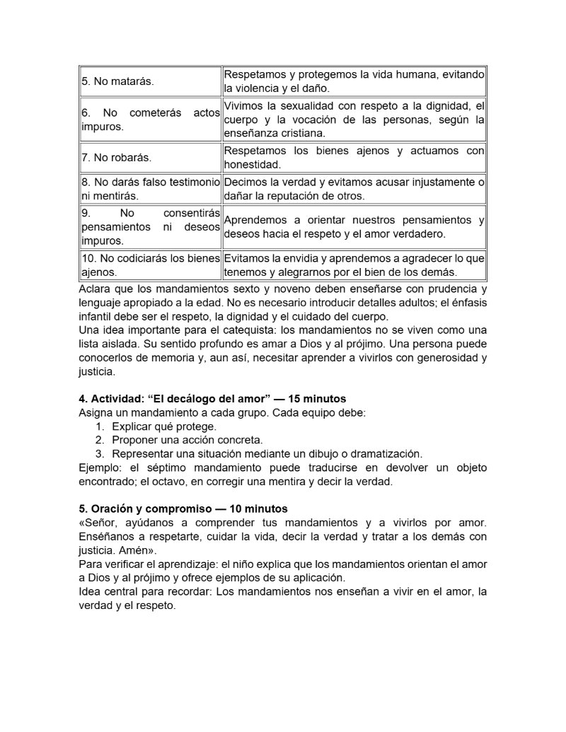 CATEQUESIS PRIMERA COMUNIÓN - GUÍA DEL CATEQUISTA — page 29